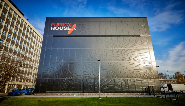 Energy house image.